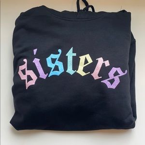 Sisters Apparel - Gumdrop Glitter Hoodie (Small)
